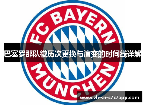 巴塞罗那队徽历次更换与演变的时间线详解