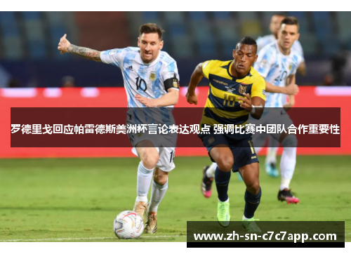 罗德里戈回应帕雷德斯美洲杯言论表达观点 强调比赛中团队合作重要性